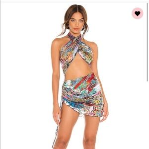 Kim shui paisley dress